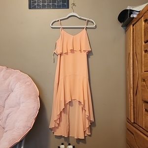 Long spaghetti strap dress